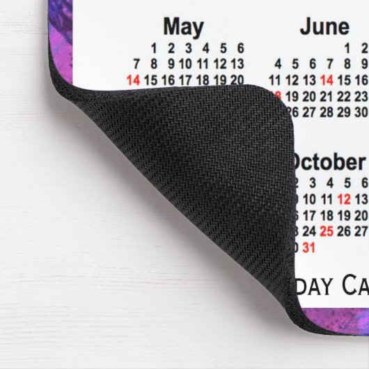 2023 Magenta Holiday Art Agenda van Janz Muismat (Hoek)