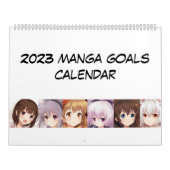 2023 manga anime meiden kalender doelstellingen (Hoes)