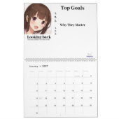 2023 manga anime meiden kalender doelstellingen (Jan 2027)