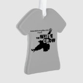 2023 Marching Millers - White Crow Ornament (voorkant)