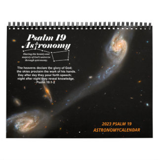 2023 MEDIUM Psalm 19 Astronomy Society Calendar  Kalender