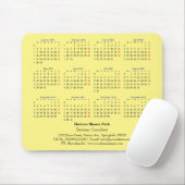 2023 Mini Calendar Maandag ISO Week Muismat (Met muis)