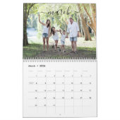 2023 Minimalistische, moderne, aangepaste foto Kalender (Mar 2026)