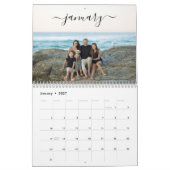 2023 Minimalistische, moderne, aangepaste foto Kalender (Jan 2027)