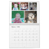2023 Moderne reeks 60 Foto - Hot Pink Custom Kalender (Feb 2026)