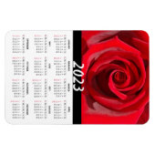 2023 Mooie rode rozen | Kalender van Floral Magneet (Horizontaal)