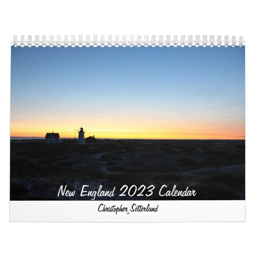 2023 New England Calendar Kalender (Hoes)