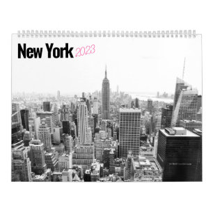 2023 New York Photographic Calendar Kalender