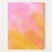 2023 Niet-gedateerde maandelijkse Colorful Waterve Planner (Achterkant)