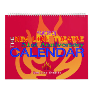 2023 nieuwe lijntheaterkalender kalender
