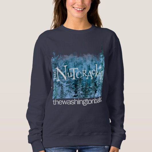 2023 - Notenkraker Winter Scene Navy Sweatshirt (Voorkant)