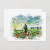 2023 Oefengeduld! Briefkaart van het JW-verdrag (Voorkant / Achterkant)