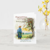 2023 Oefengeduld! JW Conventie Doop Kaart (Gele Bloem)