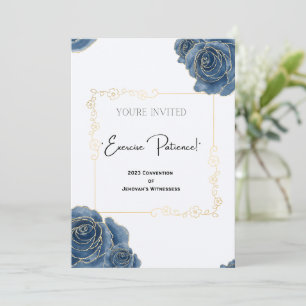 2023 Oefening geduld conventie uitnodigingen