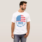 2023 Onafhankelijkheidsdag 4 juli T-shirt (Voorkant volledig)
