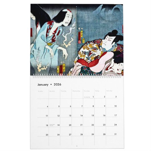 2023 Oude Chinese Art Calendar Kalender (Jan 2026)