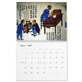 2023 Oude Chinese Art Calendar Kalender (Mar 2027)