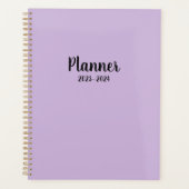 2023 paarse Maandelijks/Wekelijks Planner (Voorkant)
