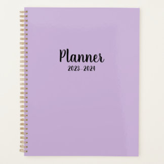 2023 paarse Maandelijks/Wekelijks Planner