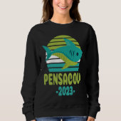 2023 Pensacola Florida Shark Trui (Voorkant)