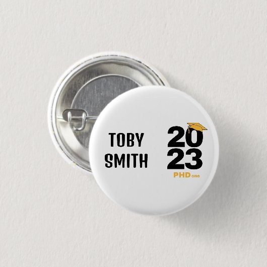 2023 PHDone Afstuderen Gift Ronde Button 3,2 Cm (Voorkant /achterkant)