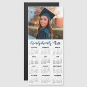 2023 Photo Calendar Magnetic Kaart | Aangepaste kl (Voorkant / Achterkant)