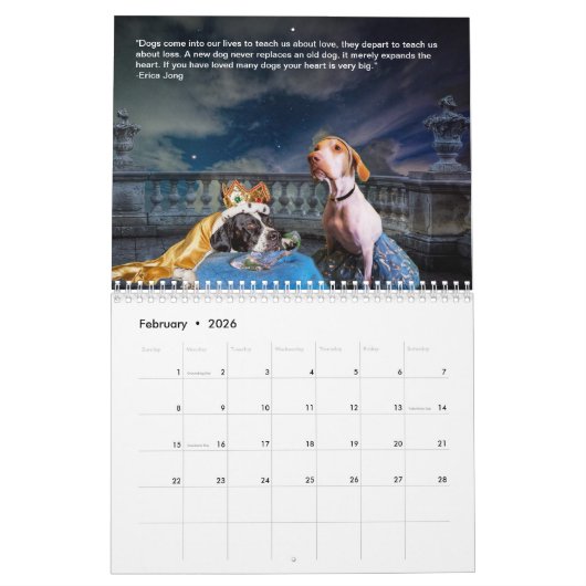 2023 Pointers & Pals Calendar PointerRescue Org Kalender (Feb 2026)