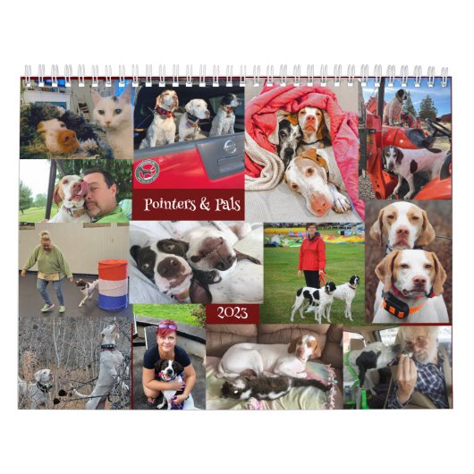 2023 Pointers & Pals Calendar PointerRescue Org Kalender (Hoes)