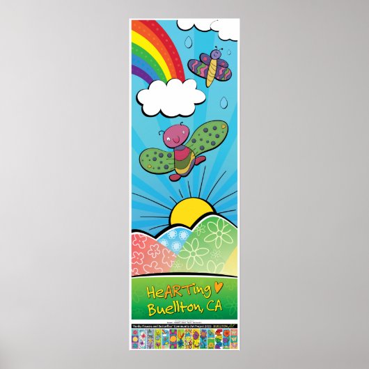 2023 Poster - Houden van de regen - Buellton.Art (Voorkant)