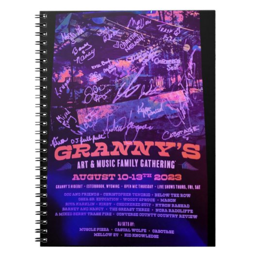 2023 Poster Notitieboek (Voorkant)