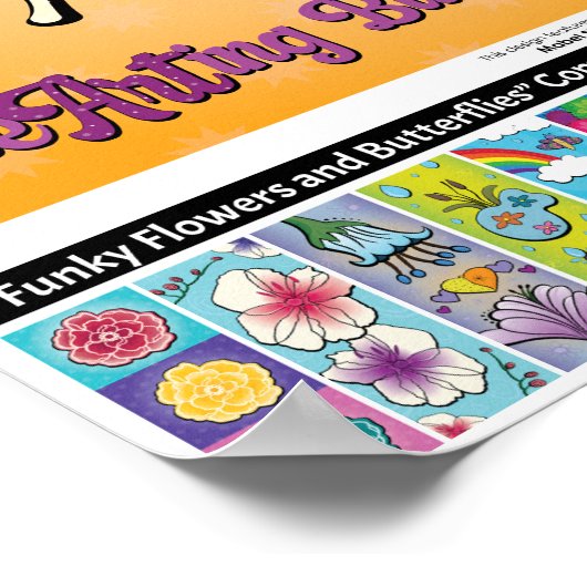 2023 Poster - Pop Vlinders -Buellton.Art (Hoek)