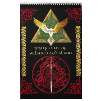 2023 Queens of Atlantis and Albion Calendar Kalender