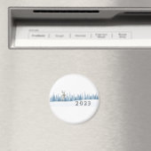 2023 Rabbit Year, New Year Magnet (Insitu (Vaatwasser))