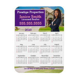 2023 Realtor Calendar Refkoelkast Magnet Magneet
