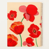 2023 Red Poppy Field Planner (Achterkant)