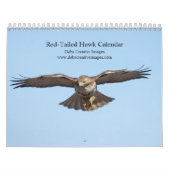 2023 Red-Tailed Hawk in de Hudson-vallei Kalender (Hoes)