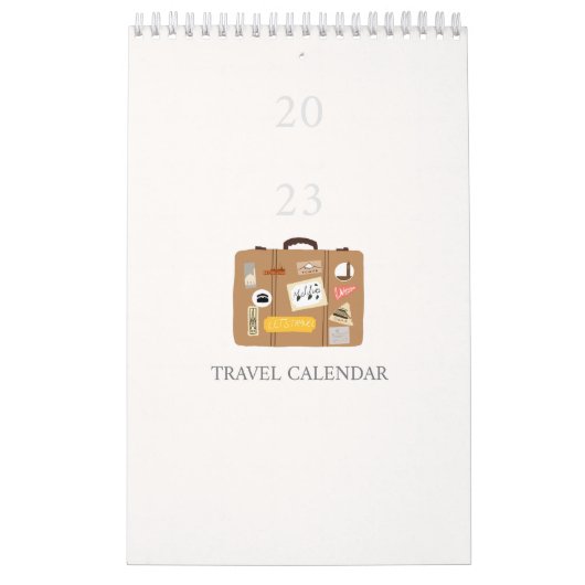 2023 Reiskalender Kalender (Hoes)