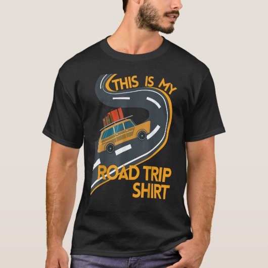 2023 Reunion Family Road Trip Dit is mijn weg T-shirt (Voorkant)