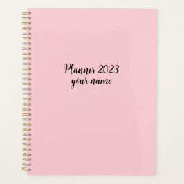 2023 roze maandelijks wekelijks planner