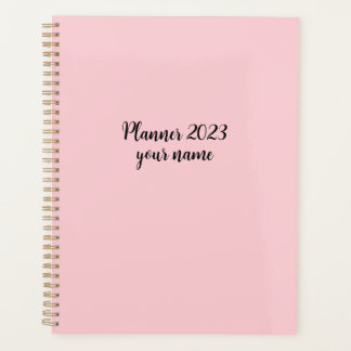 2023 roze maandelijks wekelijks planner