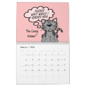 2023 Sarcastic Kitten Humor Kalender (Feb 2026)
