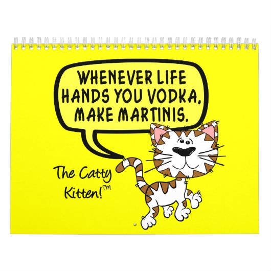 2023 Sarcastic Kitten Humor Kalender (Hoes)