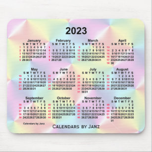 2023 Satin Rainbow 52 Weeks Agenda van Janz Muismat