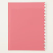 2023 Script Planner Peach roze (Achterkant)