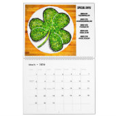 2023 Seizoensgebonden Pizza Art-kalender Kalender (Mar 2026)