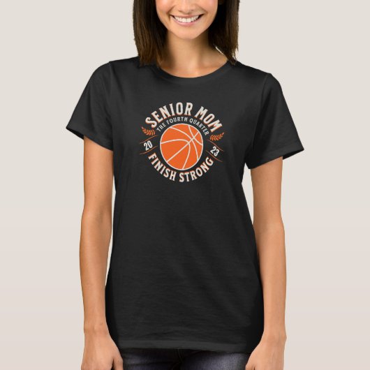 2023 Senior Basketball Ma T-shirt (Voorkant)