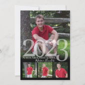 2023 Senior Memories Quad Photo Afstuderen Kaart (Voorkant)