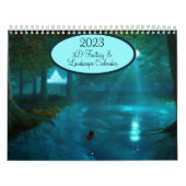 2023 SilverWebForge Fantasy en Landscape Calendar Kalender (Hoes)