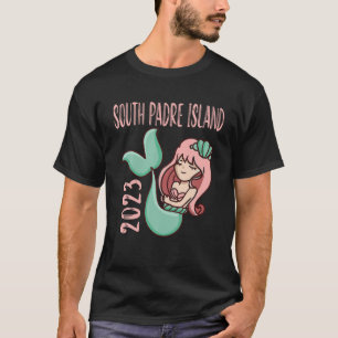 2023 South Padre Island Vakantie Schattigee Zeemee T-shirt