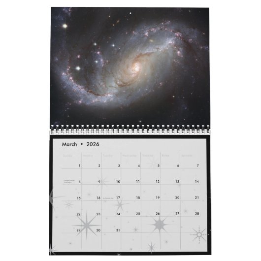 2023 Space Wall Agenda Kalender (Mar 2026)